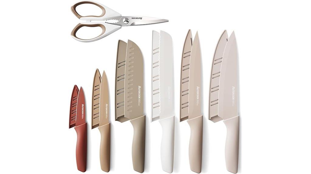 13 piece kitchen knife set