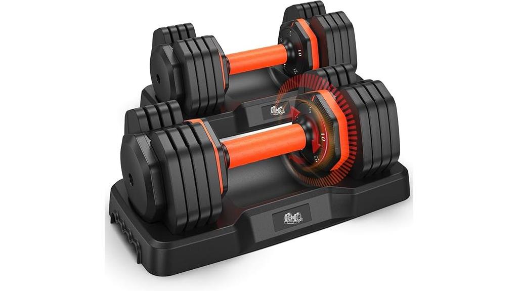 2025 adjustable dumbbells set
