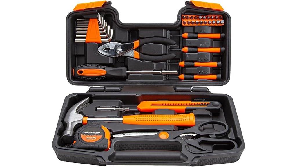 39 piece toolbox set