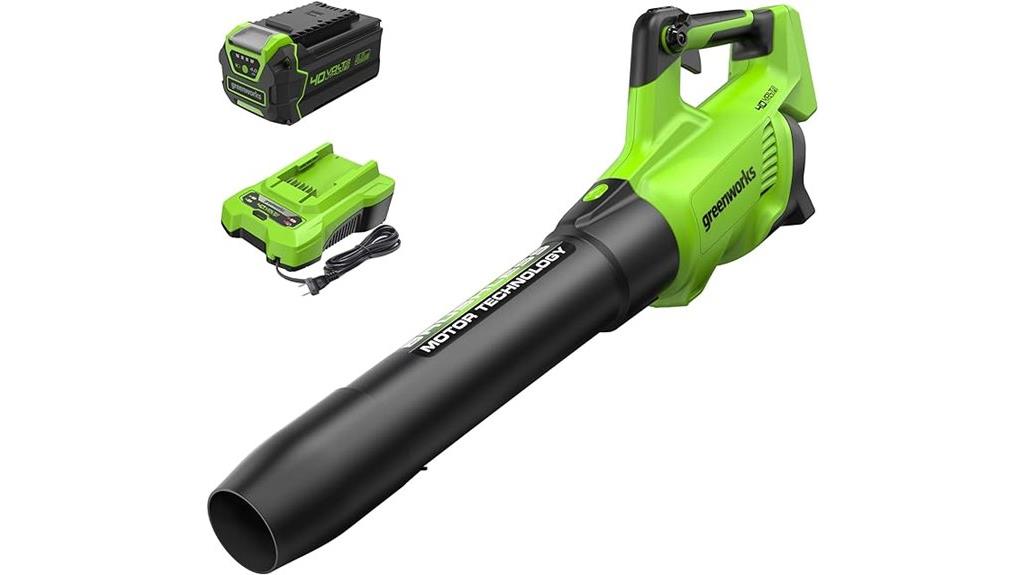 40v brushless leaf blower