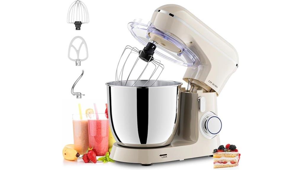 5 5 quart tilt head mixer