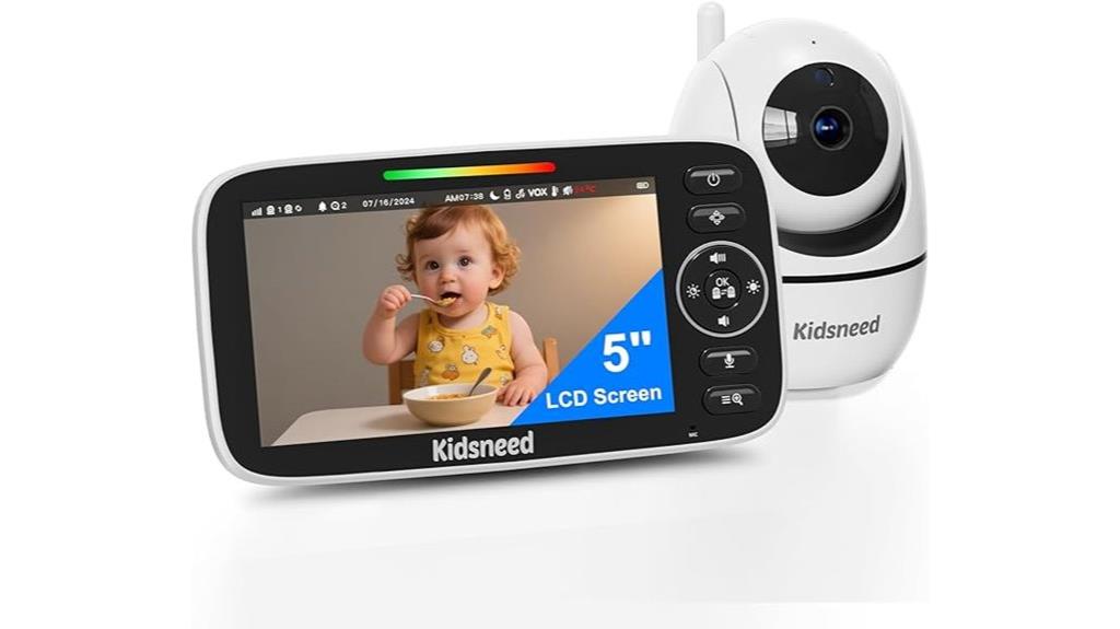 720p baby monitor camera