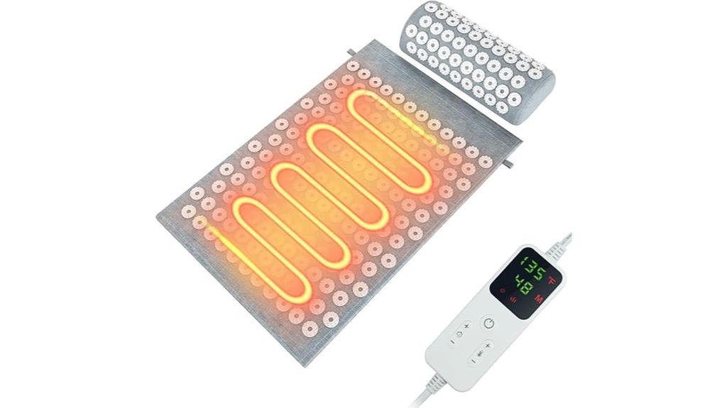 acupuncture heating back mat