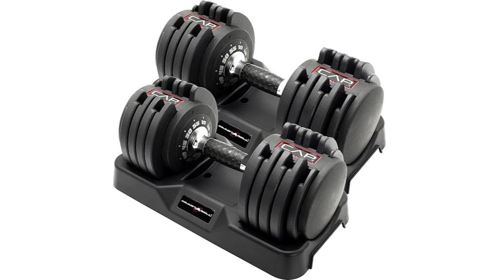 adjustable dumbbell weights