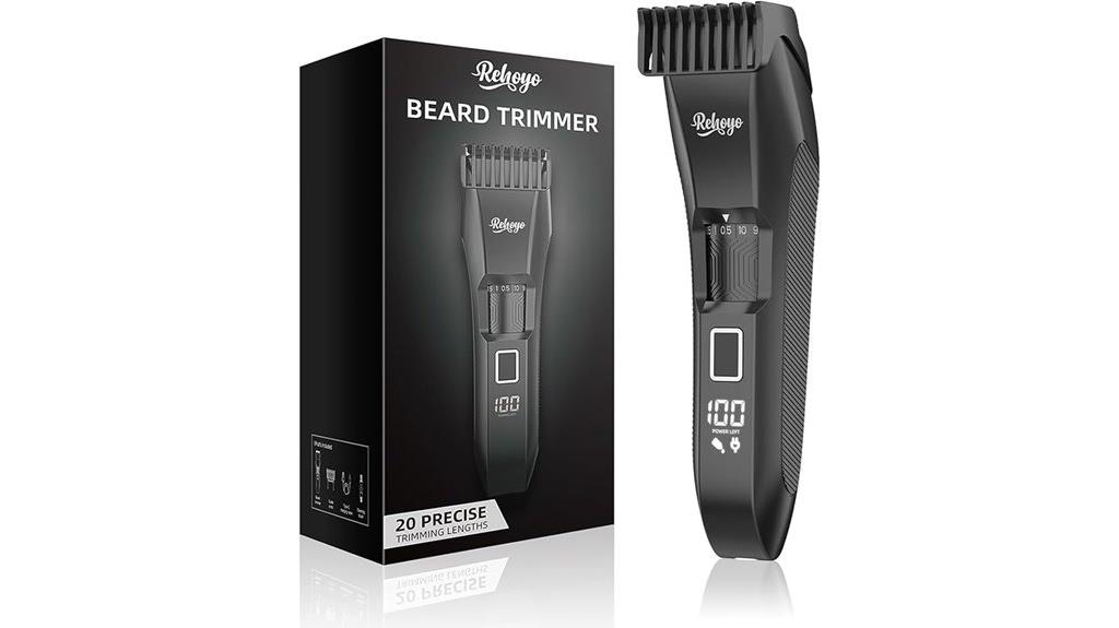 adjustable length beard trimmer