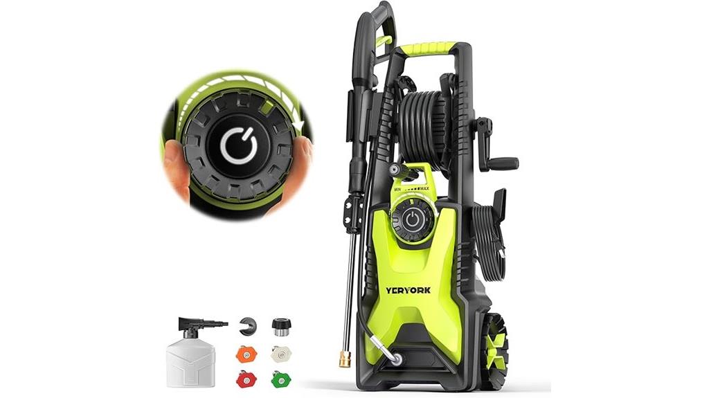 adjustable pressure washer set