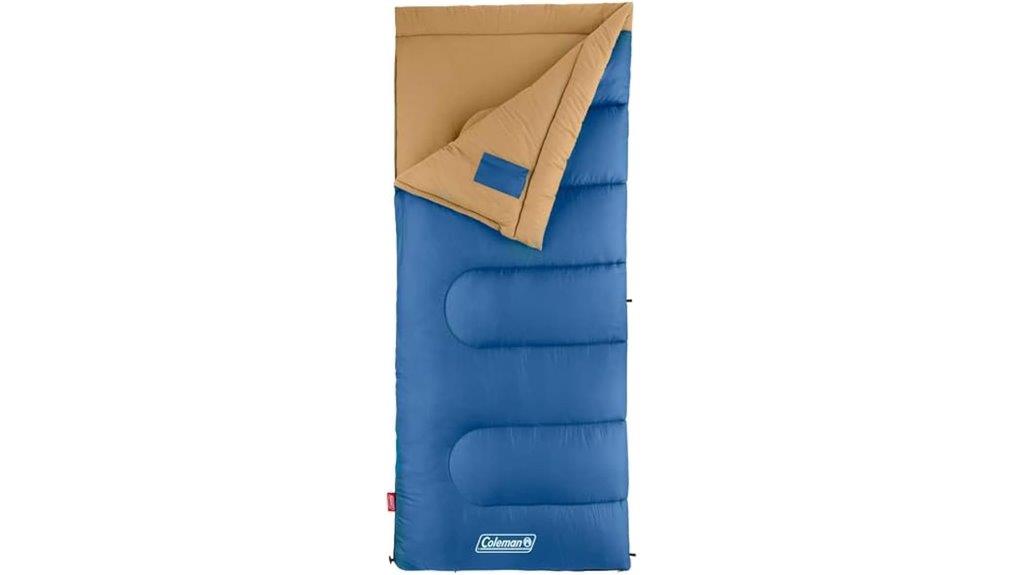 adult coleman brazos sleeping bag