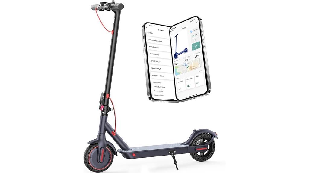 adult electric scooter with app