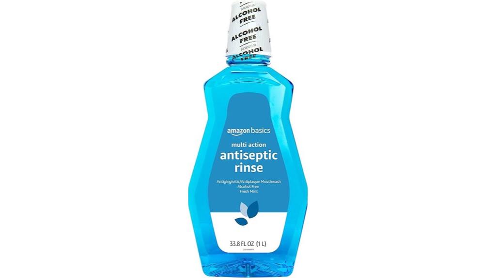 alcohol free antiseptic rinse