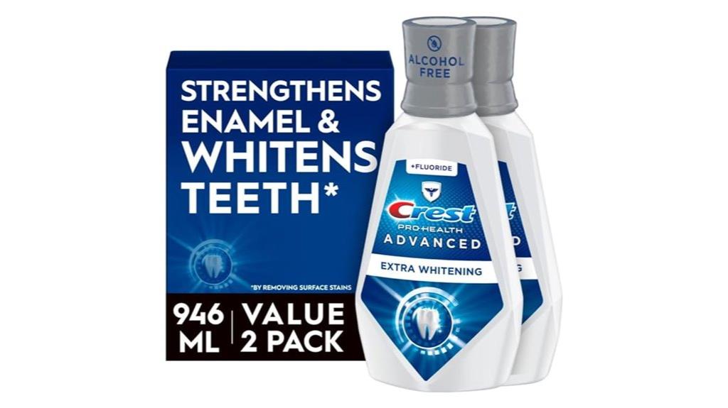 alcohol free whitening mouthwash