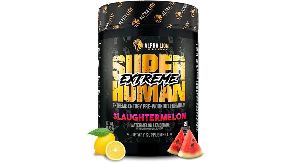 alpha lion pre workout powder