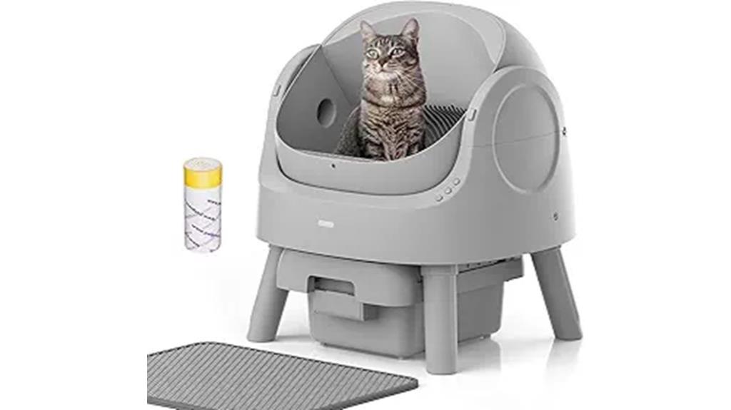 automatic safety sensor litter box