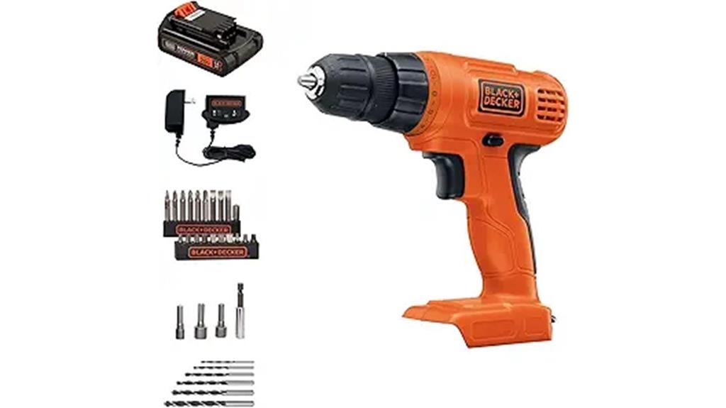 black decker cordless drill