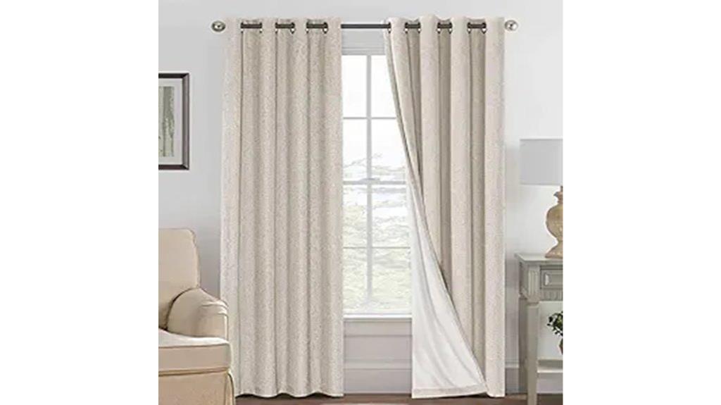 blackout bedroom curtain panels