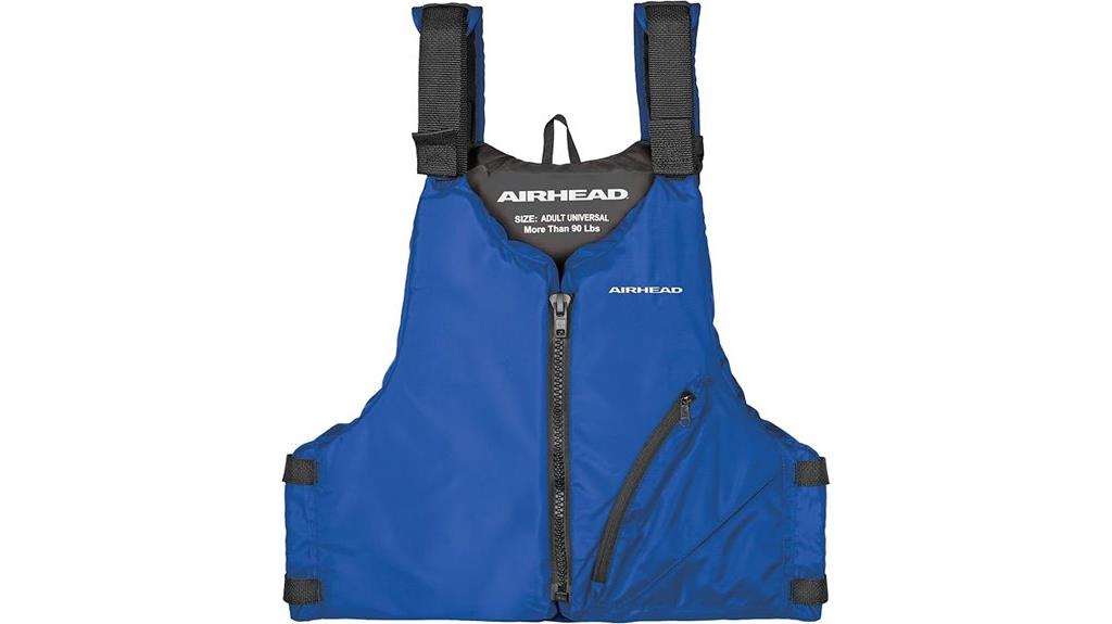 blue yukon paddle vest