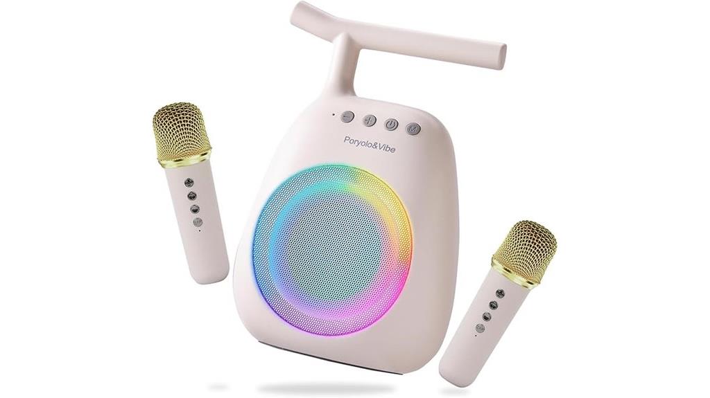 bluetooth karaoke with wireless microphones