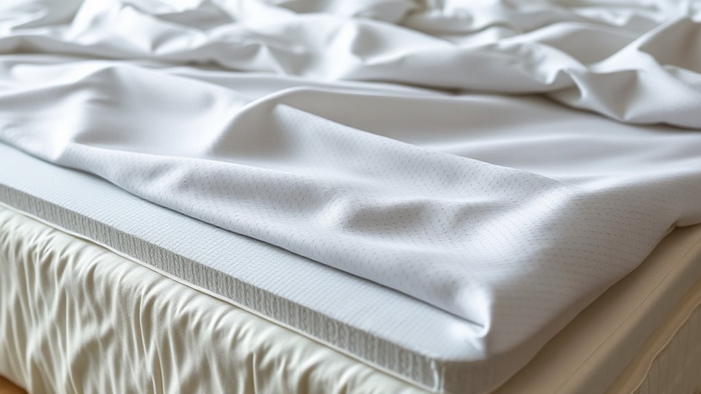 breathable cooling mattress topper