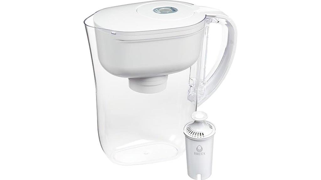 brita 6 cup filter pitcher