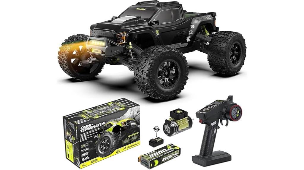 brushless 4wd waterproof monster