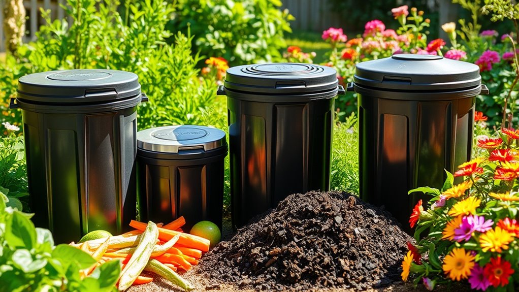 choosing durable efficient compost tumblers