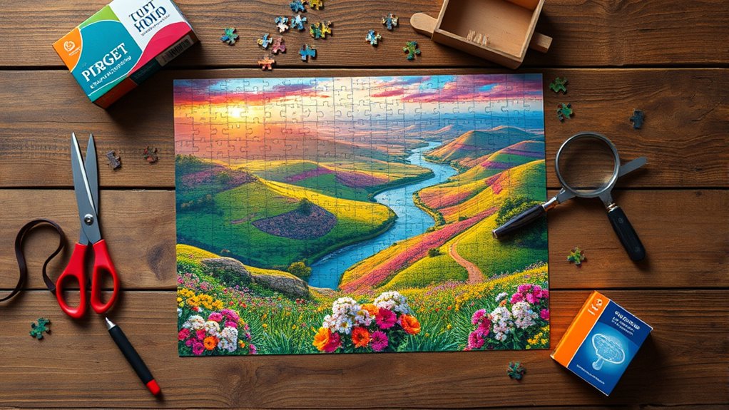 choosing suitable 1000 piece puzzles