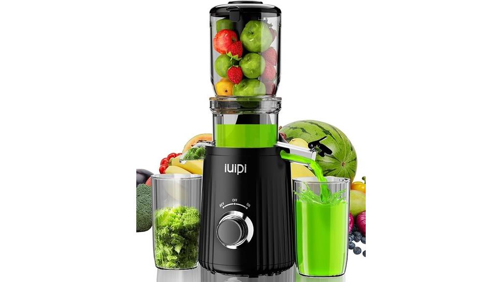 cold press juicing appliance