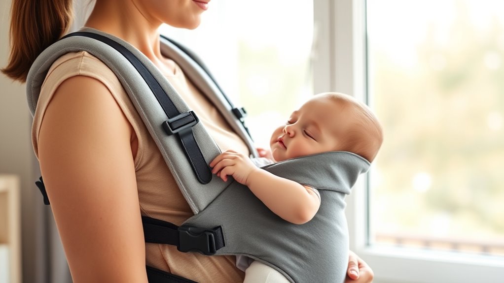comfortable adjustable breathable carriers