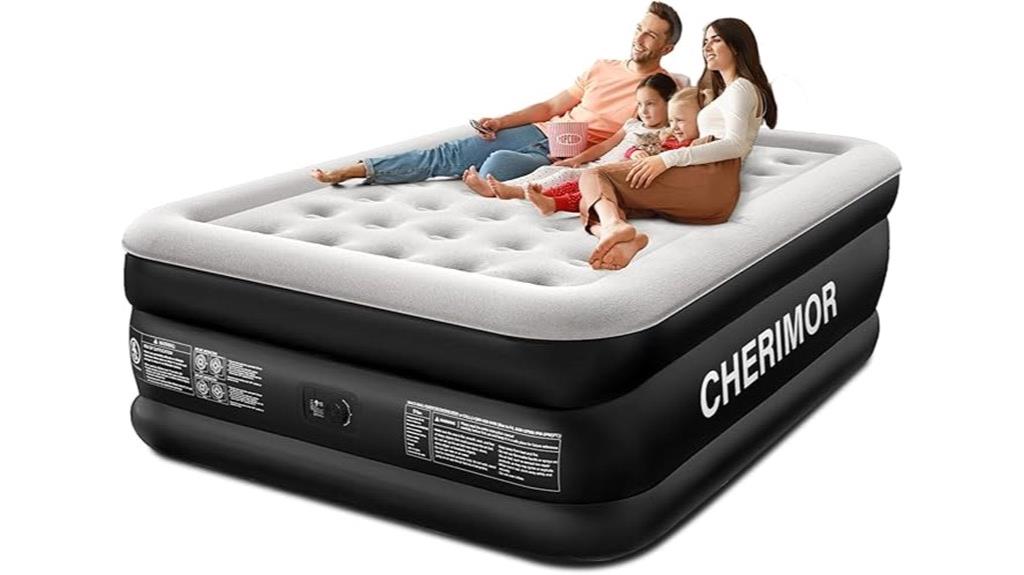 comfortable sturdy quick inflate queen