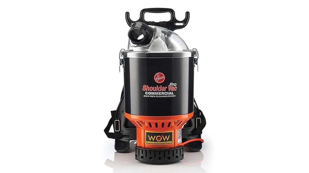 commercial backpack vacuum
