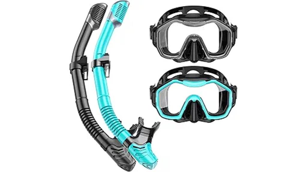 complete snorkel gear set