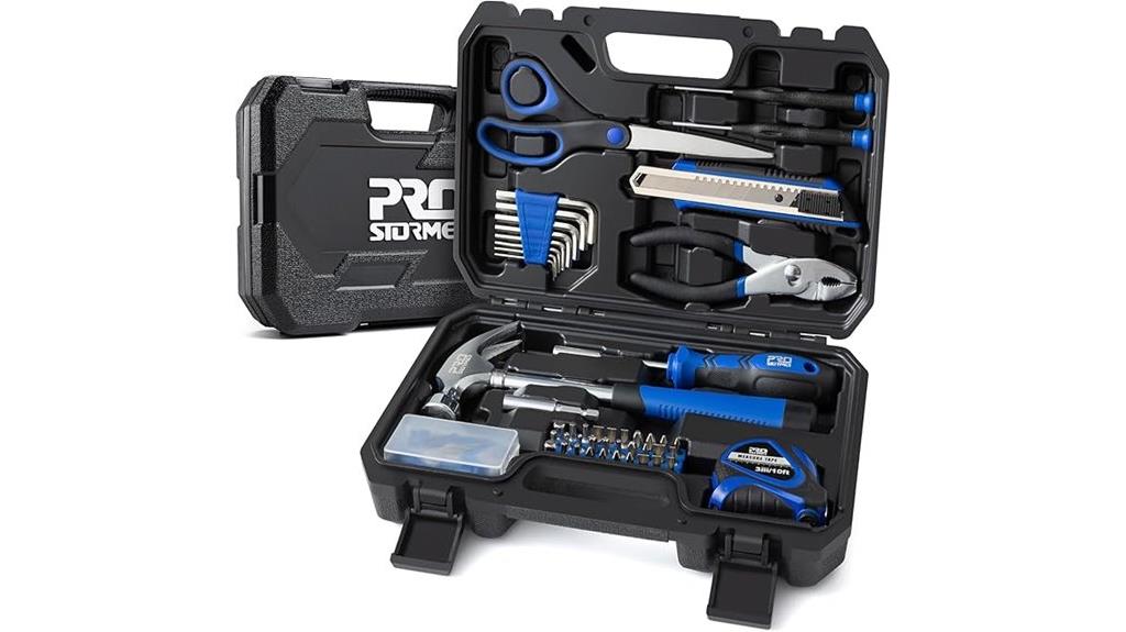 comprehensive 93 piece toolbox set