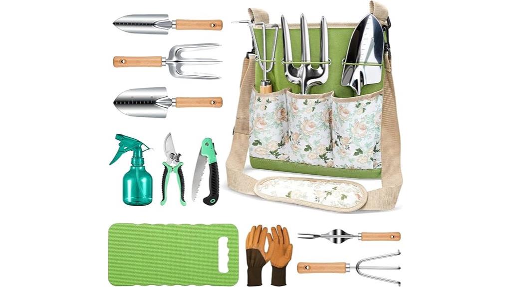 comprehensive heavy duty garden toolset