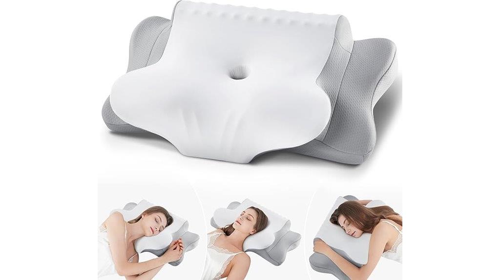 cooling memory foam pillow