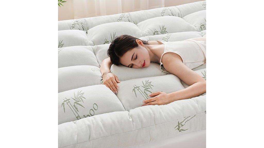 cooling memory foam topper