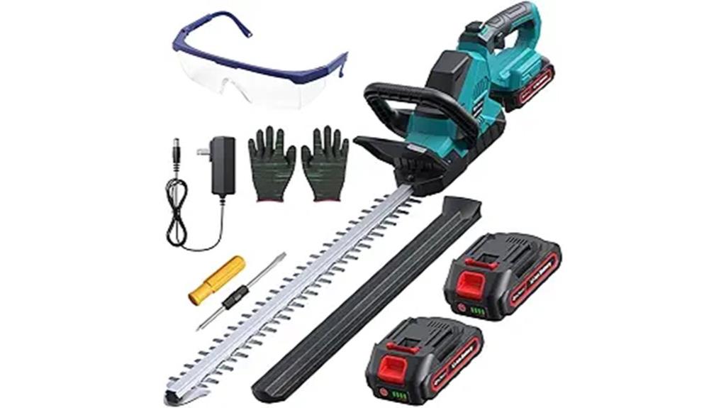 cordless hedge trimmer batteries