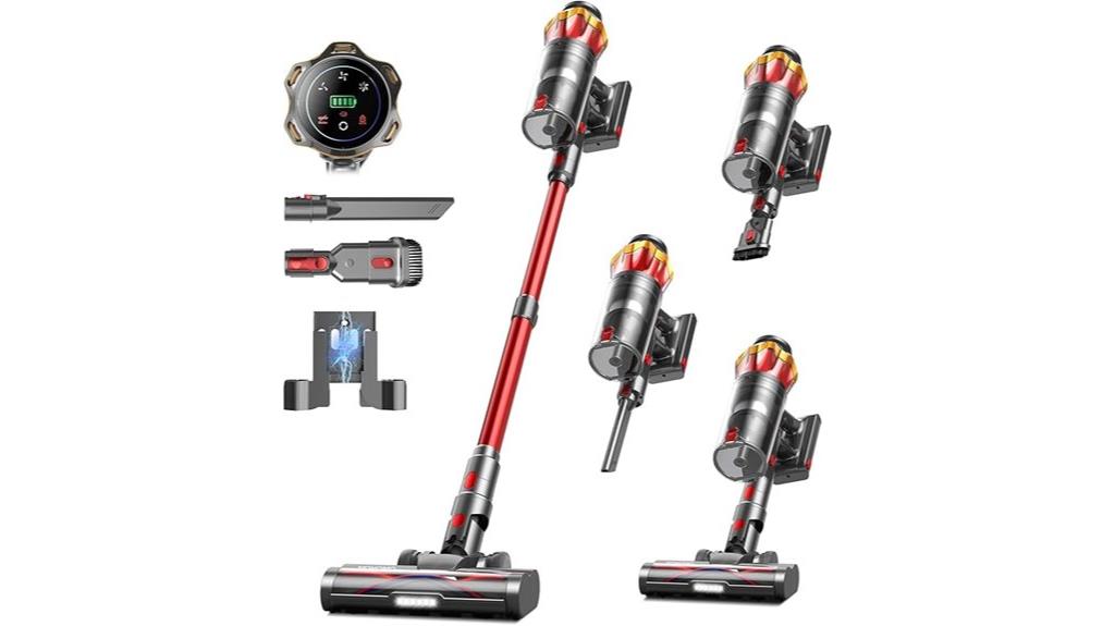 cordless oled touch vacuum