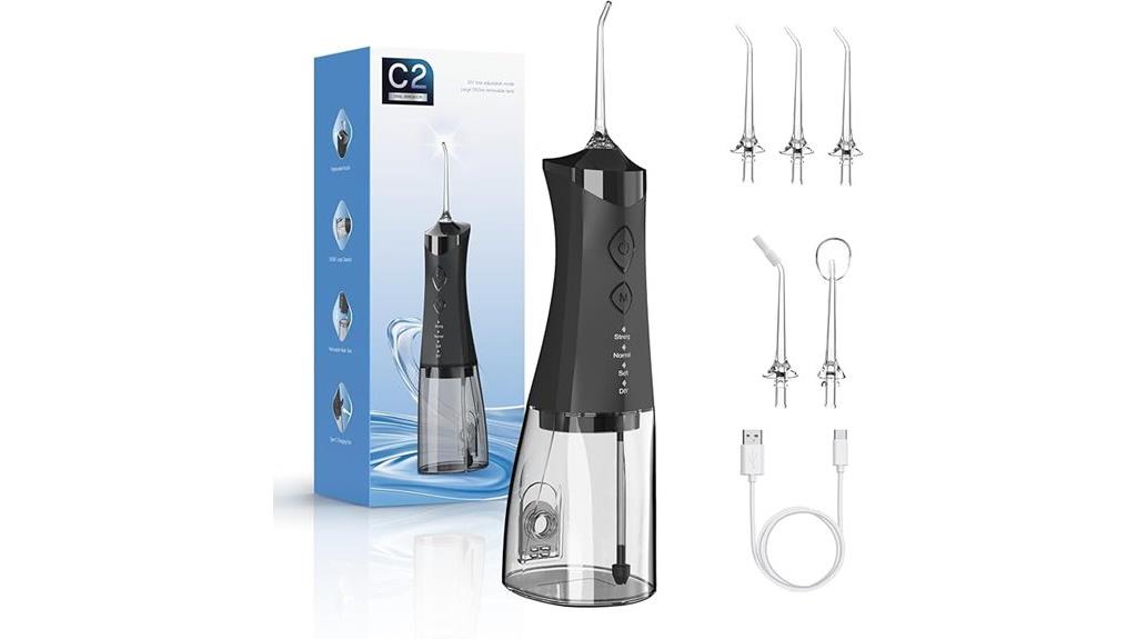 cordless water flosser set