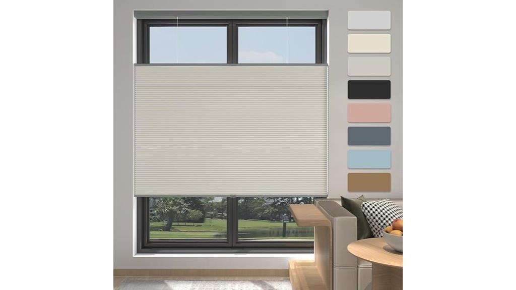 custom blackout honeycomb blinds