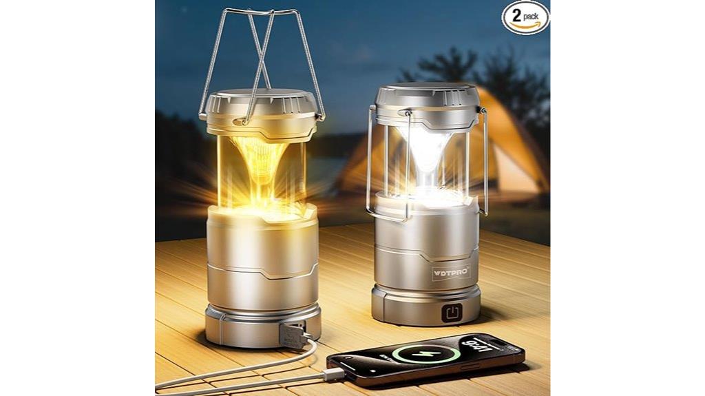 double pack led lanterns