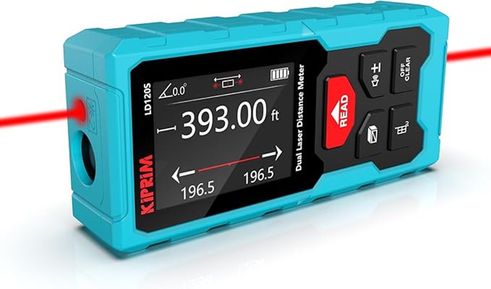 dual laser distance measure
