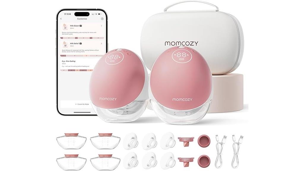 dual momcozy breast pump