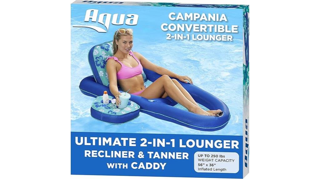 dual purpose pool float