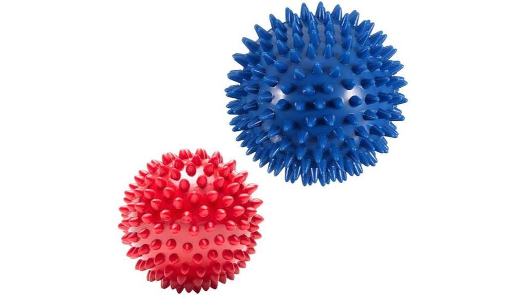 dual spiky massage balls