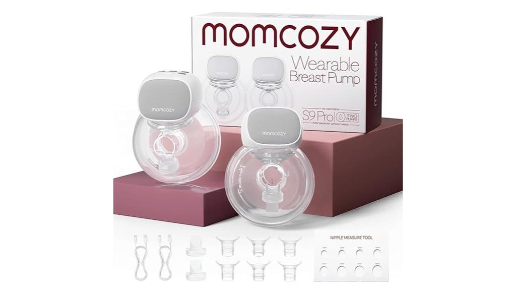 dual wireless breast pump
