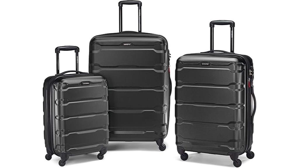 durable expandable hard luggage