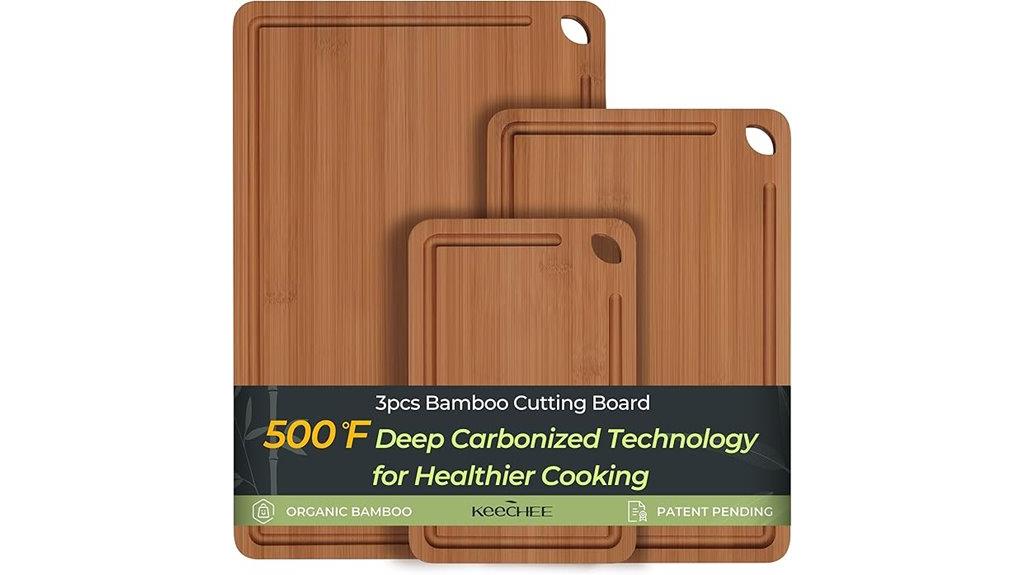 eco friendly bamboo chopping board
