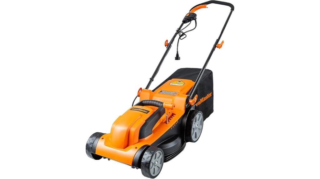 electric 15 inch lawn mower