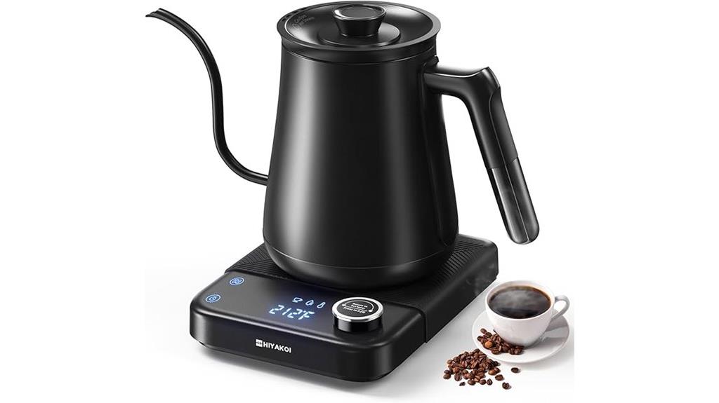 electric kettle with temp control