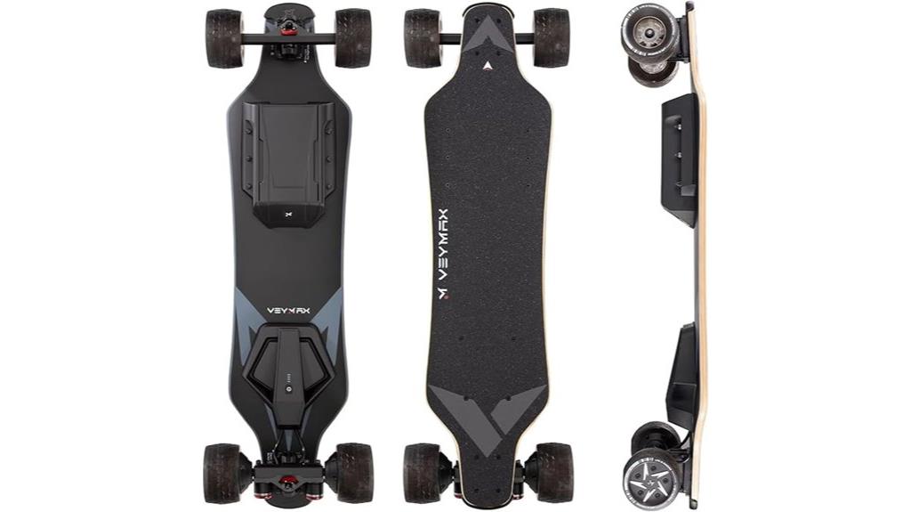 electric skateboard with remote