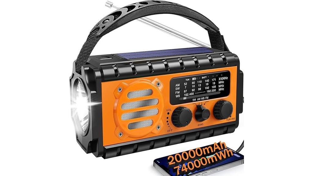 emergency weather radio power